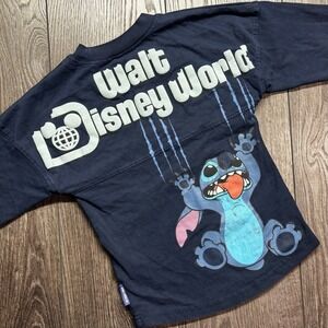 Disney Parks Walt Disney World Stitch Spirit Jersey kids youth Size 4 XS